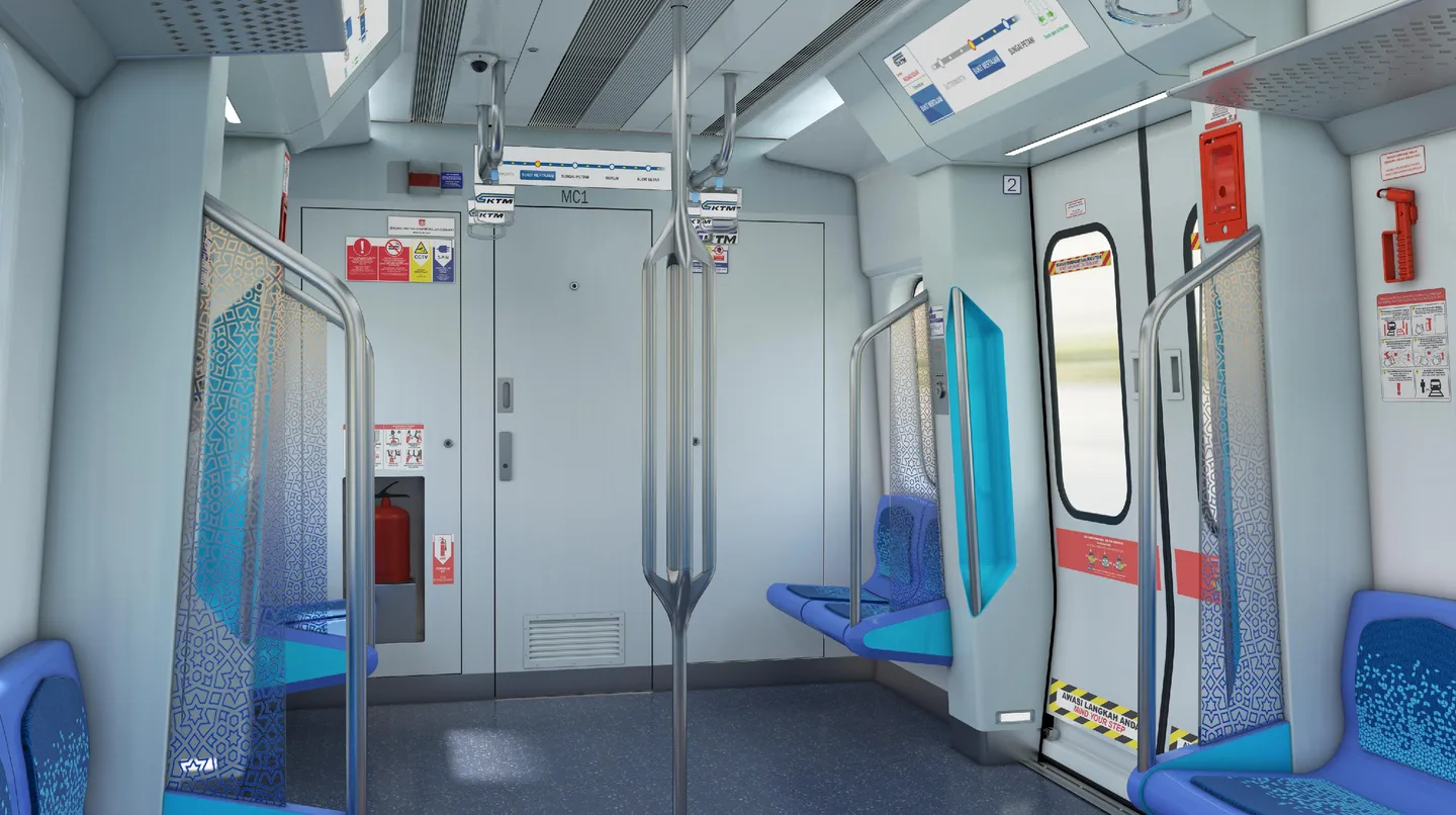 3CS interior — doorway and seating area