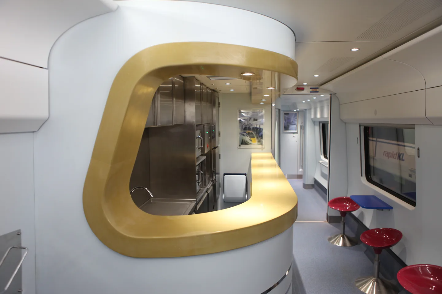 ETS1 Business Class interior detail