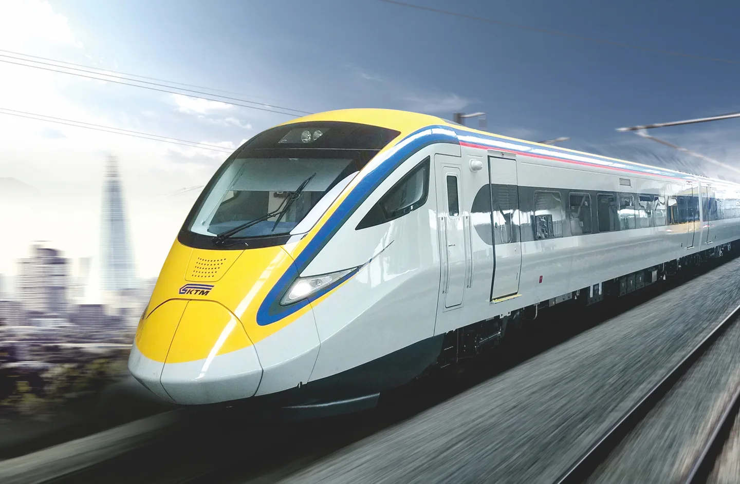 ETS1 exterior at speed