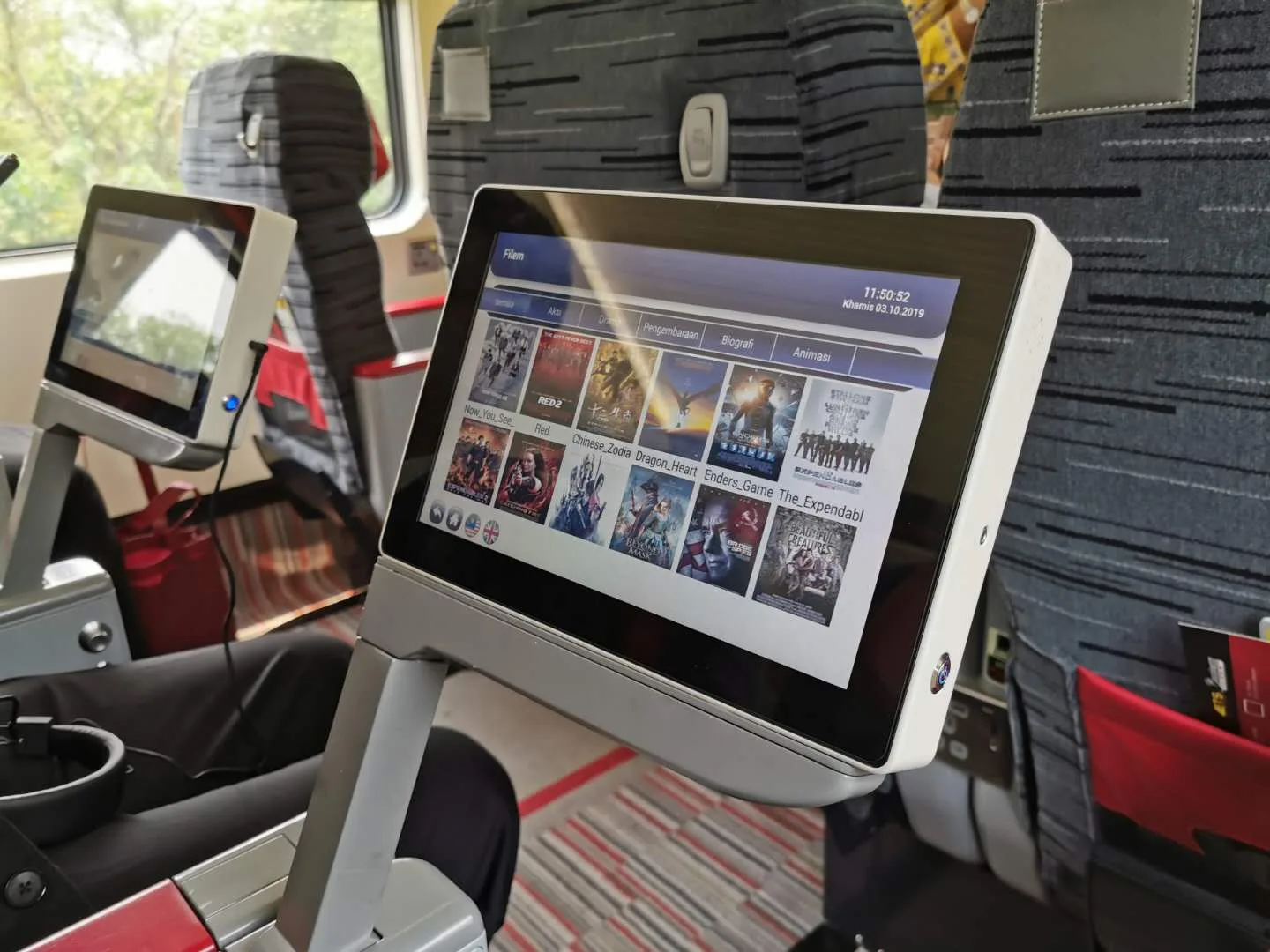 ETS2 passenger information display