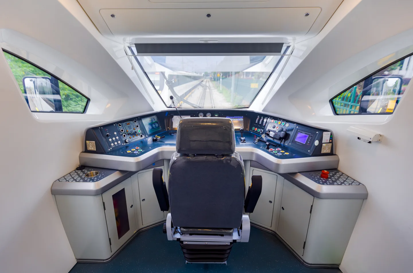 The ETS3 driver’s cab