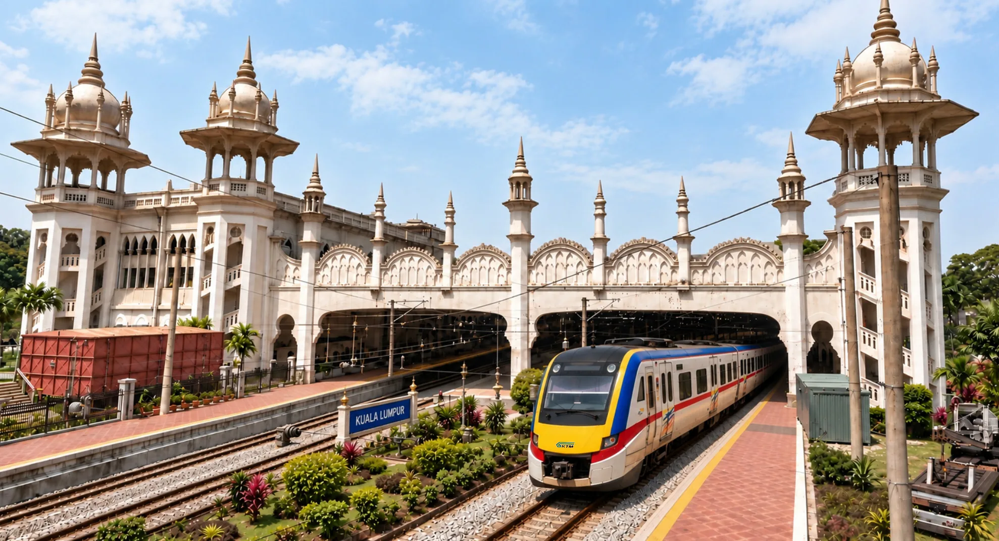 KTMB ETS train at Kuala Lumpur Railway Station