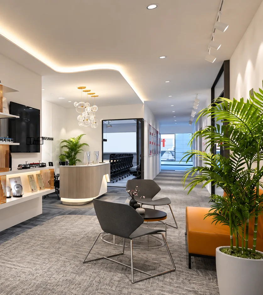 CRRC office reception lounge