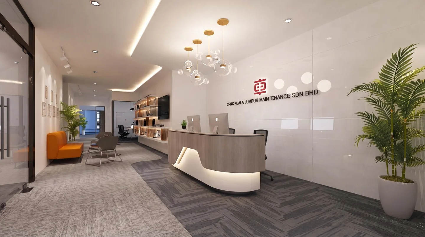 Reception at the CKM office in Kuala Lumpur